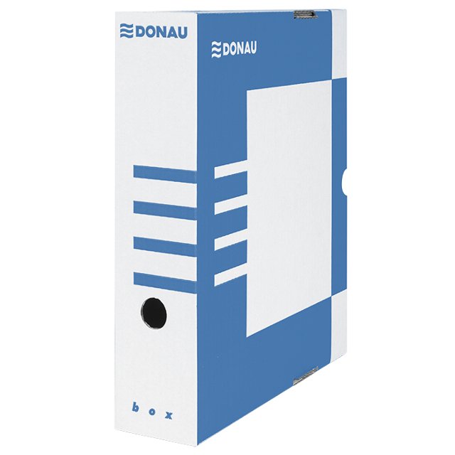 Бокс архівний DONAU (28737) 288х80х330мм.,синій